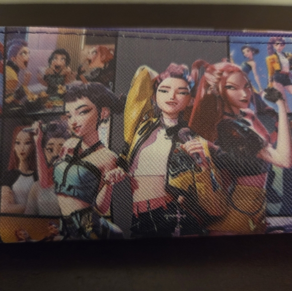K Pop Demon Hunters Vinyl Pencil Case and Coin Purse/Pouch - Picture 5 of 6